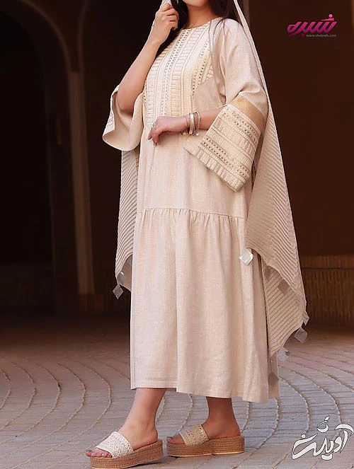 استایل تابستانی با مانتو لینن